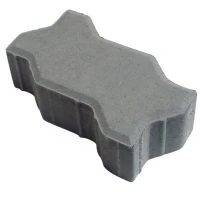 [BLOCK-INTERLOCK-6CM-LIGHTGREY] Block Interlock (6cm, Light Grey #9A9EA1)